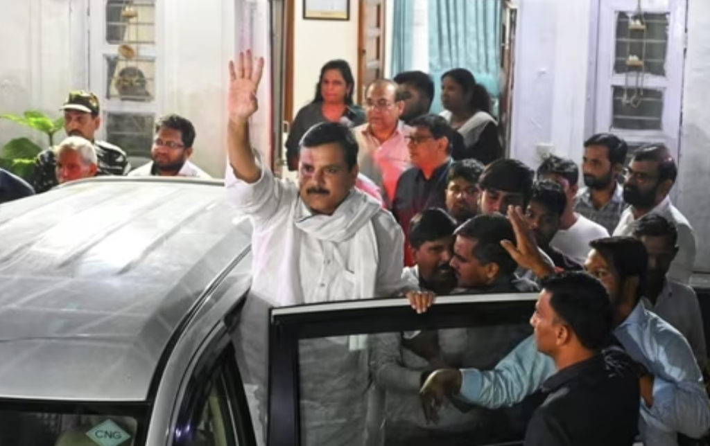 ED Arrested AAP MP Sanjay Singh under Money Laundering Case